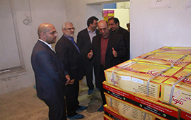 بازدید نمایندگان مجلس و معاون دامپزشکی البرز از کارخانه شوکا