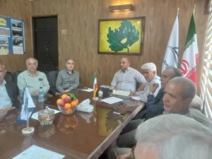 جلسه تعاونی صبح امید فدک