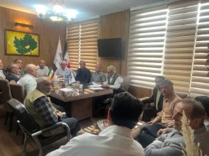 جلسه تعاونی صبح امید فدک