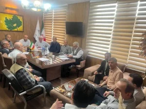 جلسه تعاونی صبح امید فدک